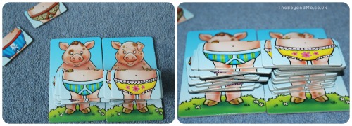 Orchard Toys Pigs In Pants (Review &amp; Giveaway) TheBoyandMe