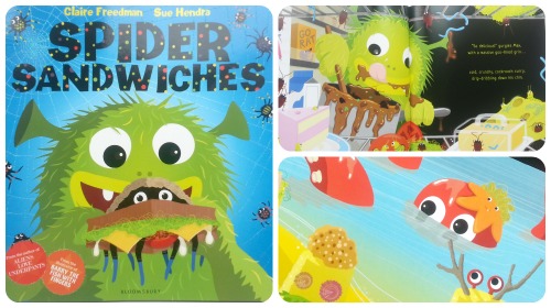 Spider Sandwiches