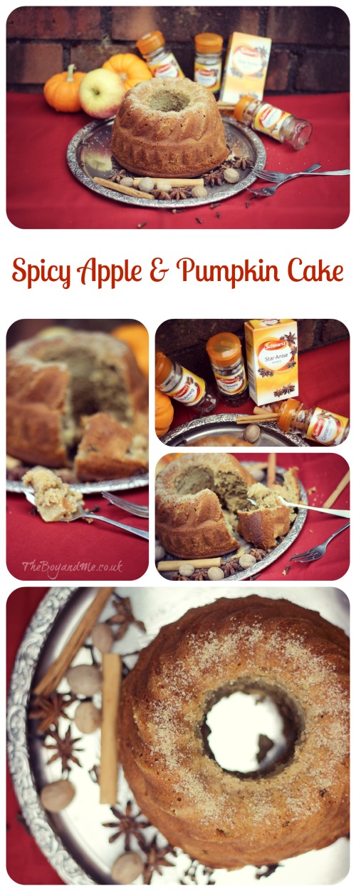 Spicy Apple & Pumpkin Cake