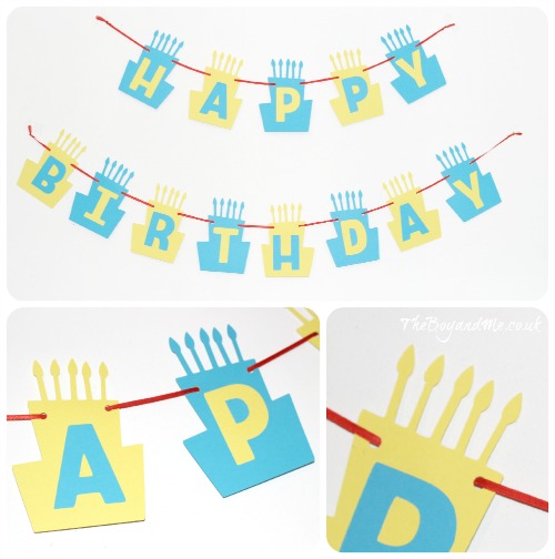 Birthday Cake Bunting