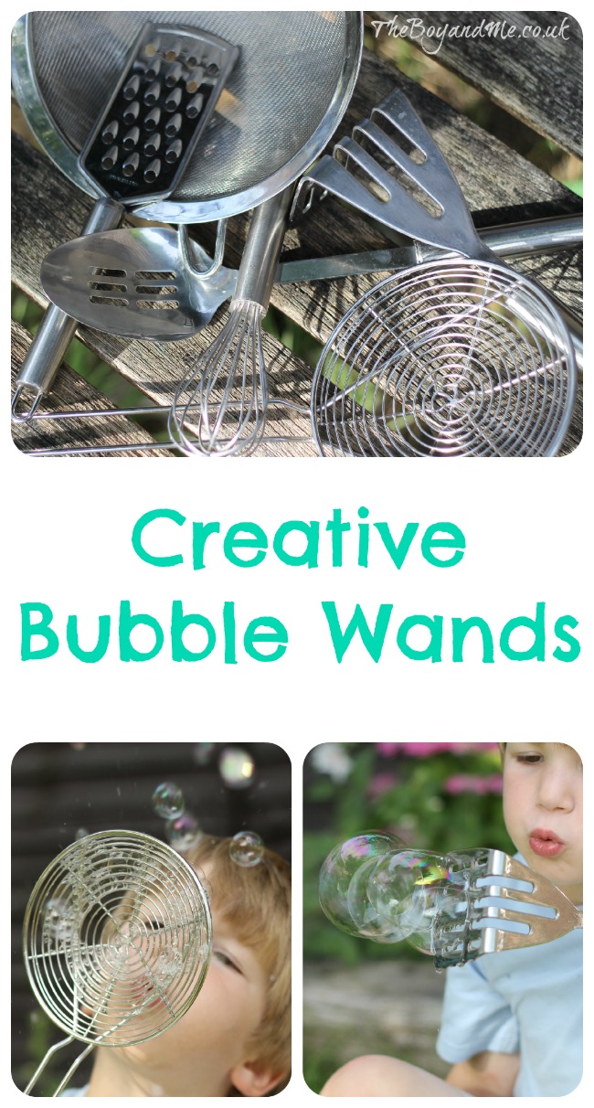 Creative Bubble Wands