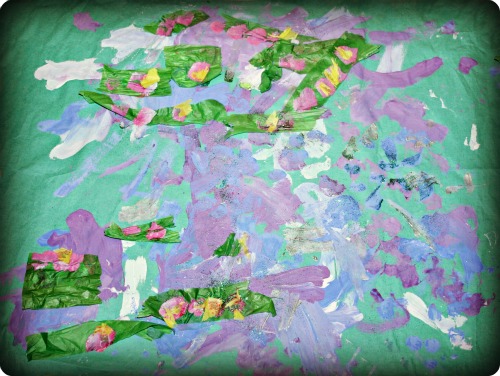 Monet's waterlillies for children