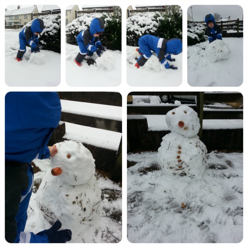 country kids in the snow 1