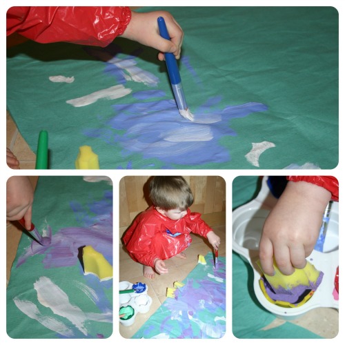 Monet's waterlillies for children