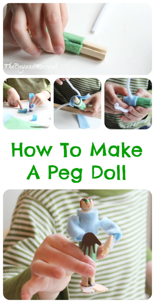 How To Make A Peg Doll