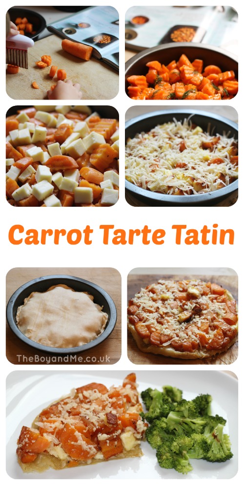 Carrot Tarte Tatin