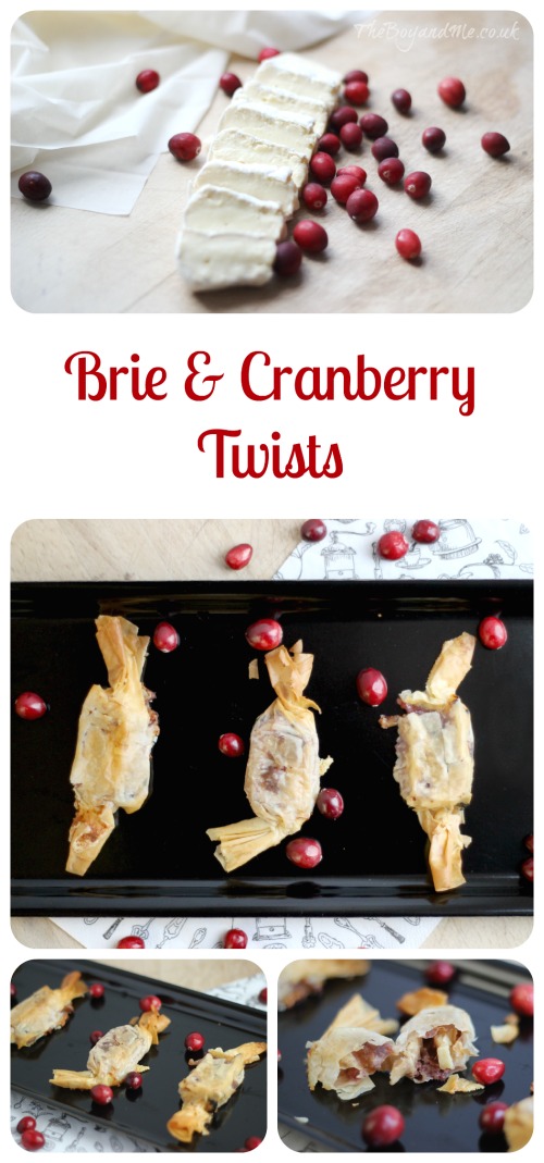 Brie & Cranberry Twists