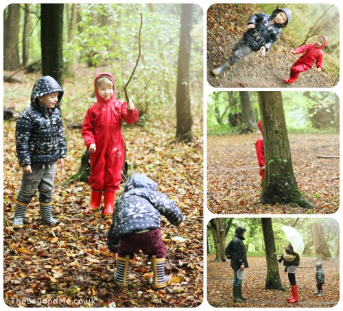 Playing in Leigh Woods