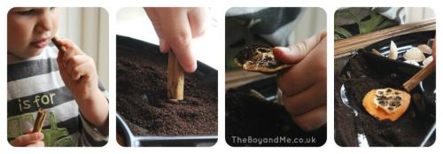 Mirror-based sensory play