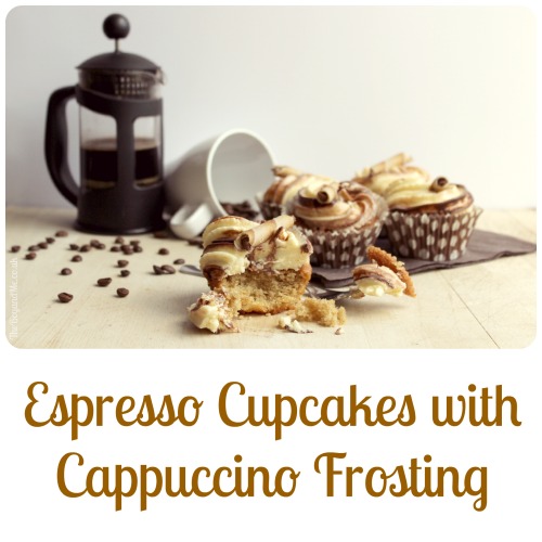 Espresso Cupcakes with Cappuccino Frosting