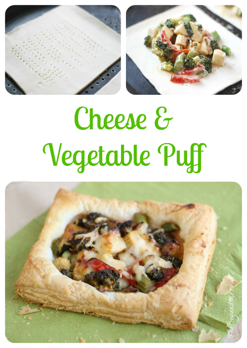 Cheese & Vegetable Puff