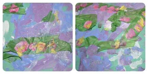 Monet's waterlillies for children