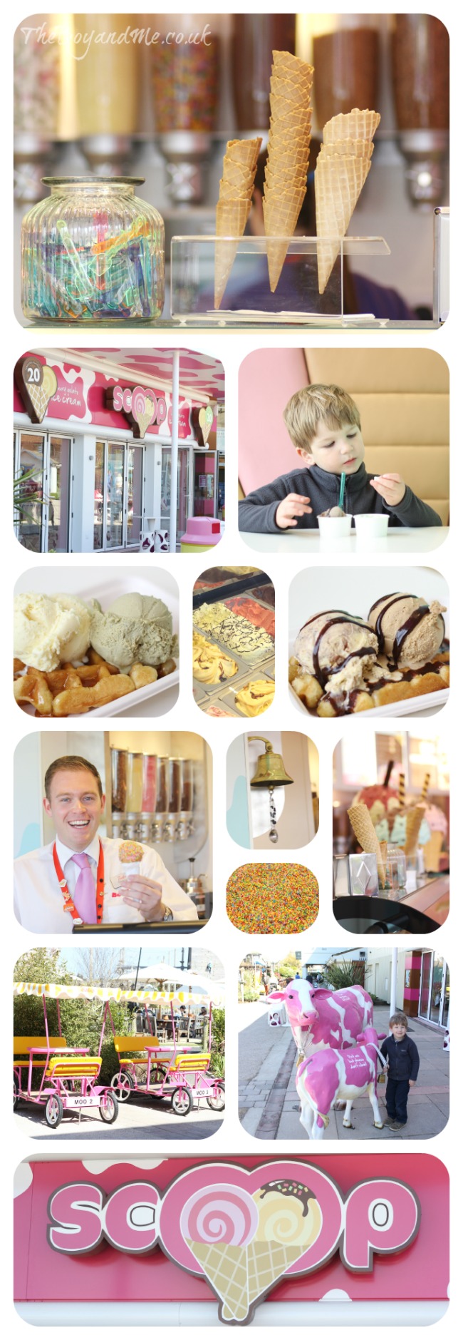 Scoop ice-cream parlour - Butlin's, Bognor Regis