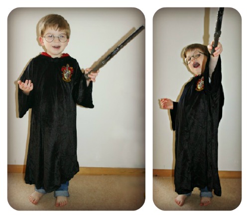 harry potter dressing up